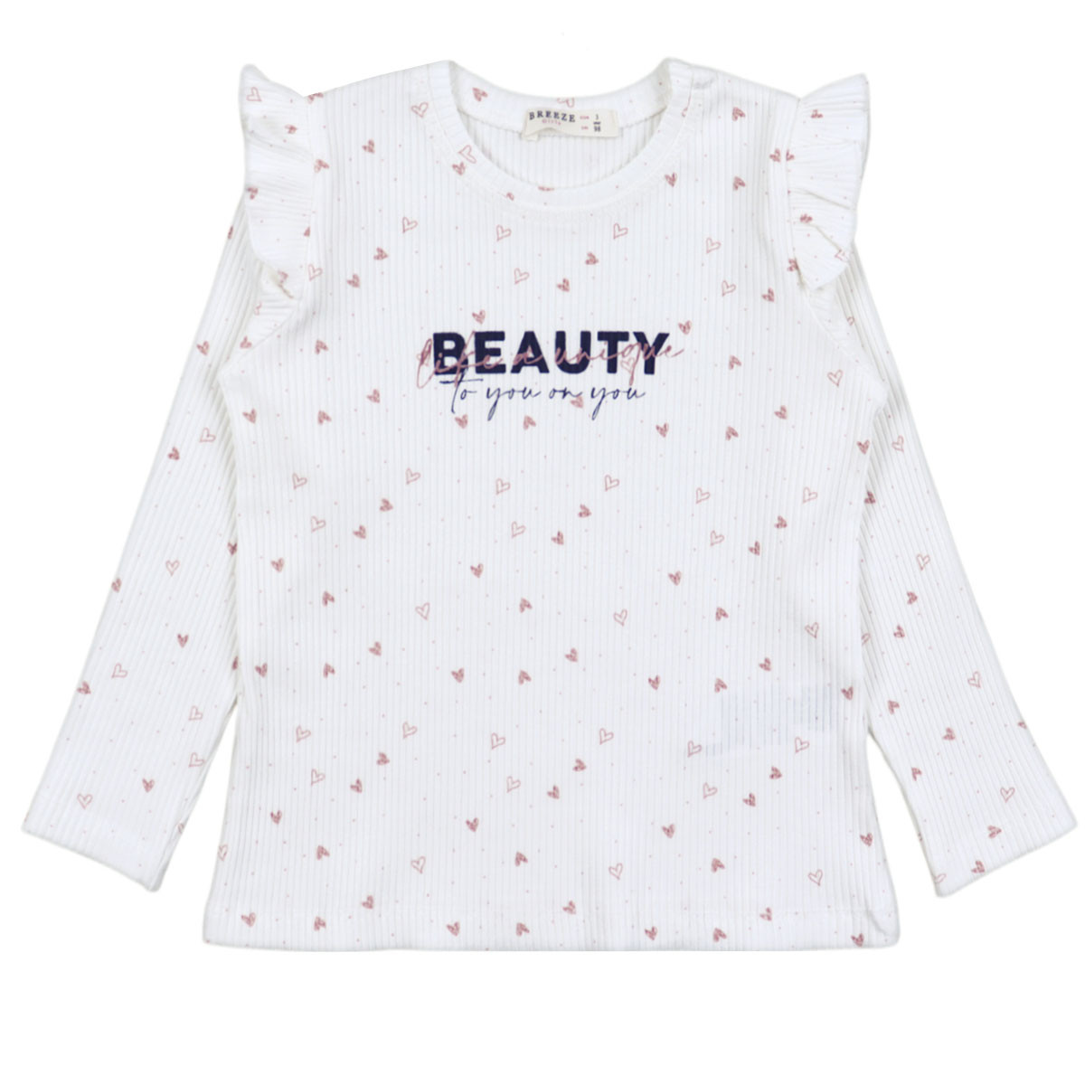 Детска рипсова блуза "Beauty"