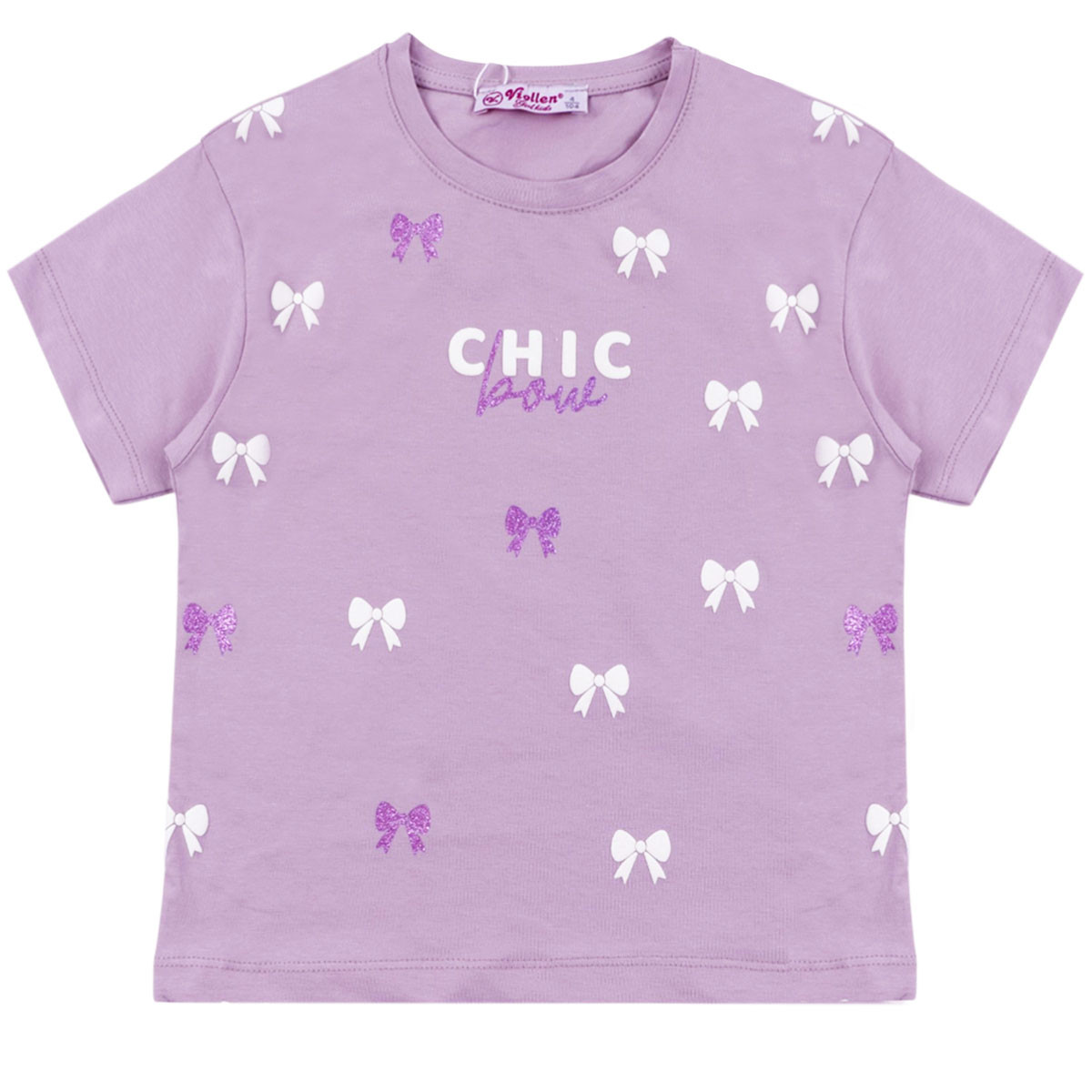 Детска тениска "Chic" в лилаво