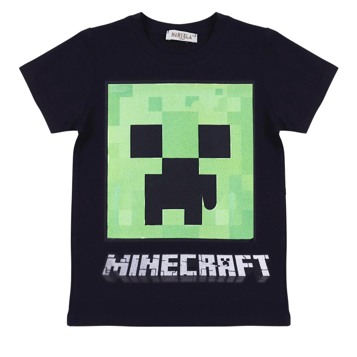 Детска тениска ''My world'' в черно