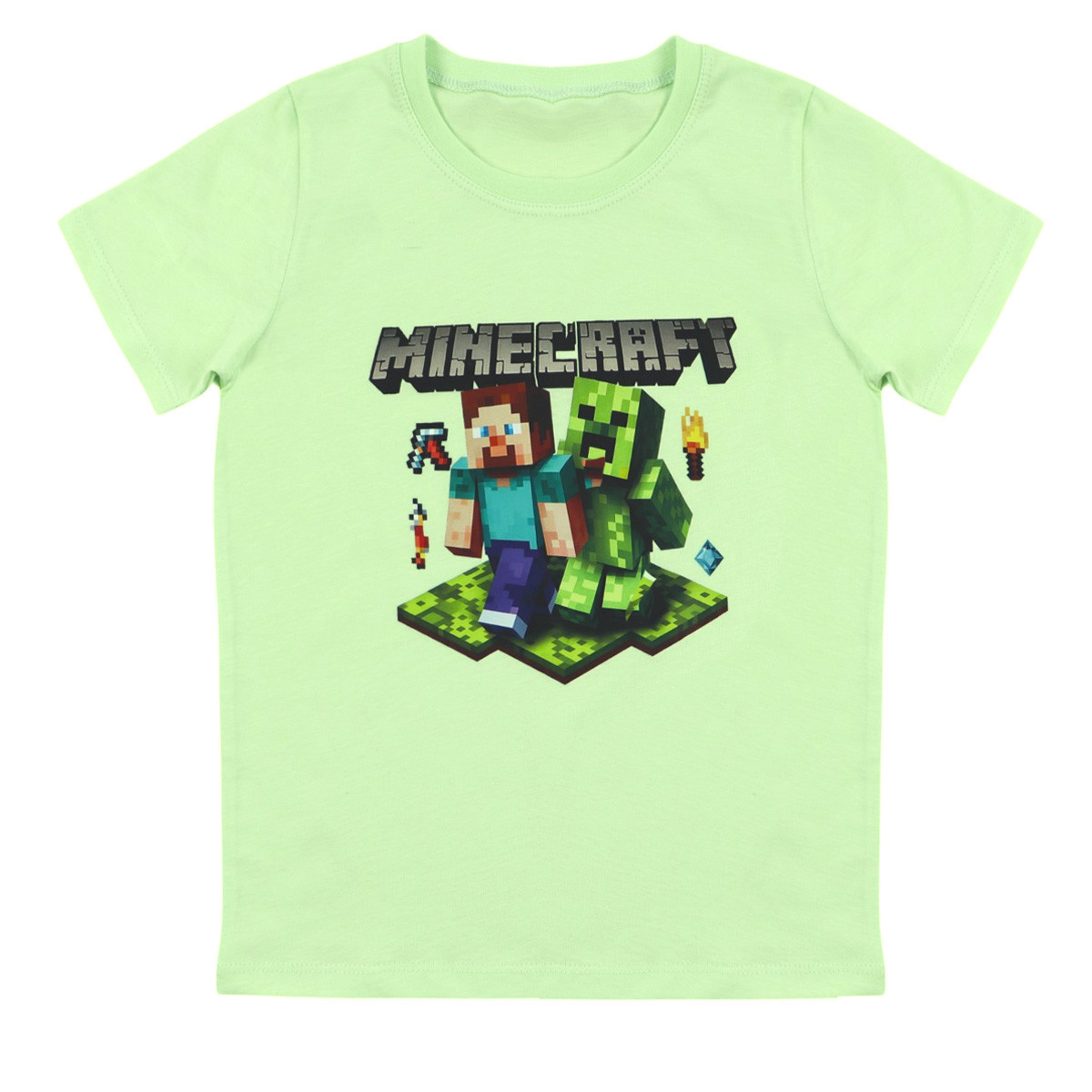 Детска тениска ''Craft'' в електриково зелено