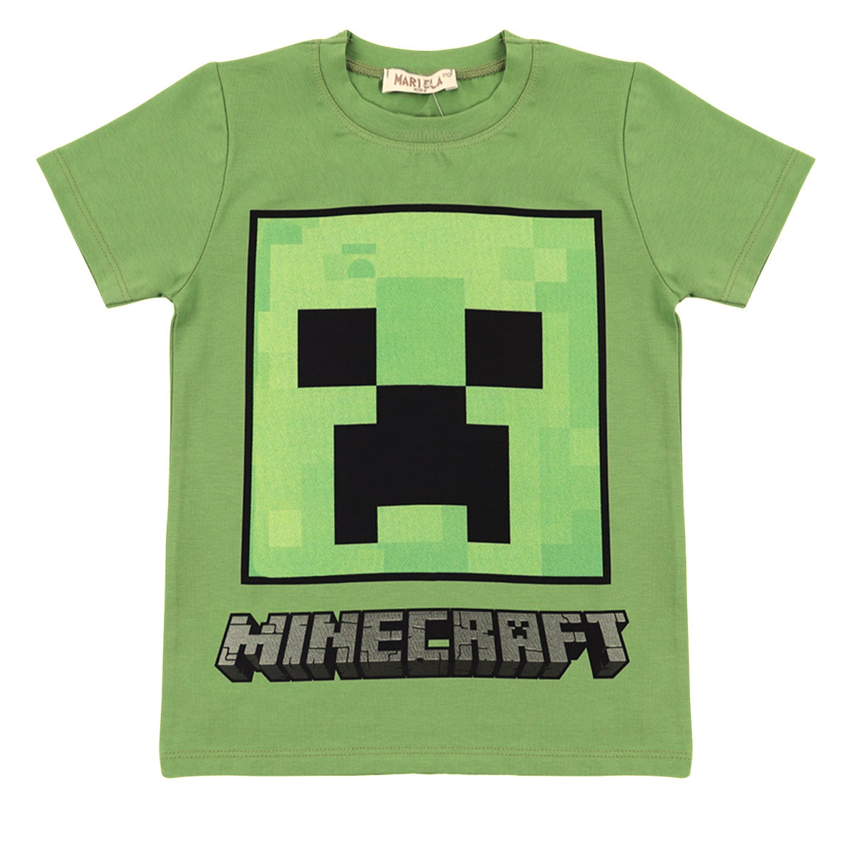 Детска тениска ''My world'' в зелено