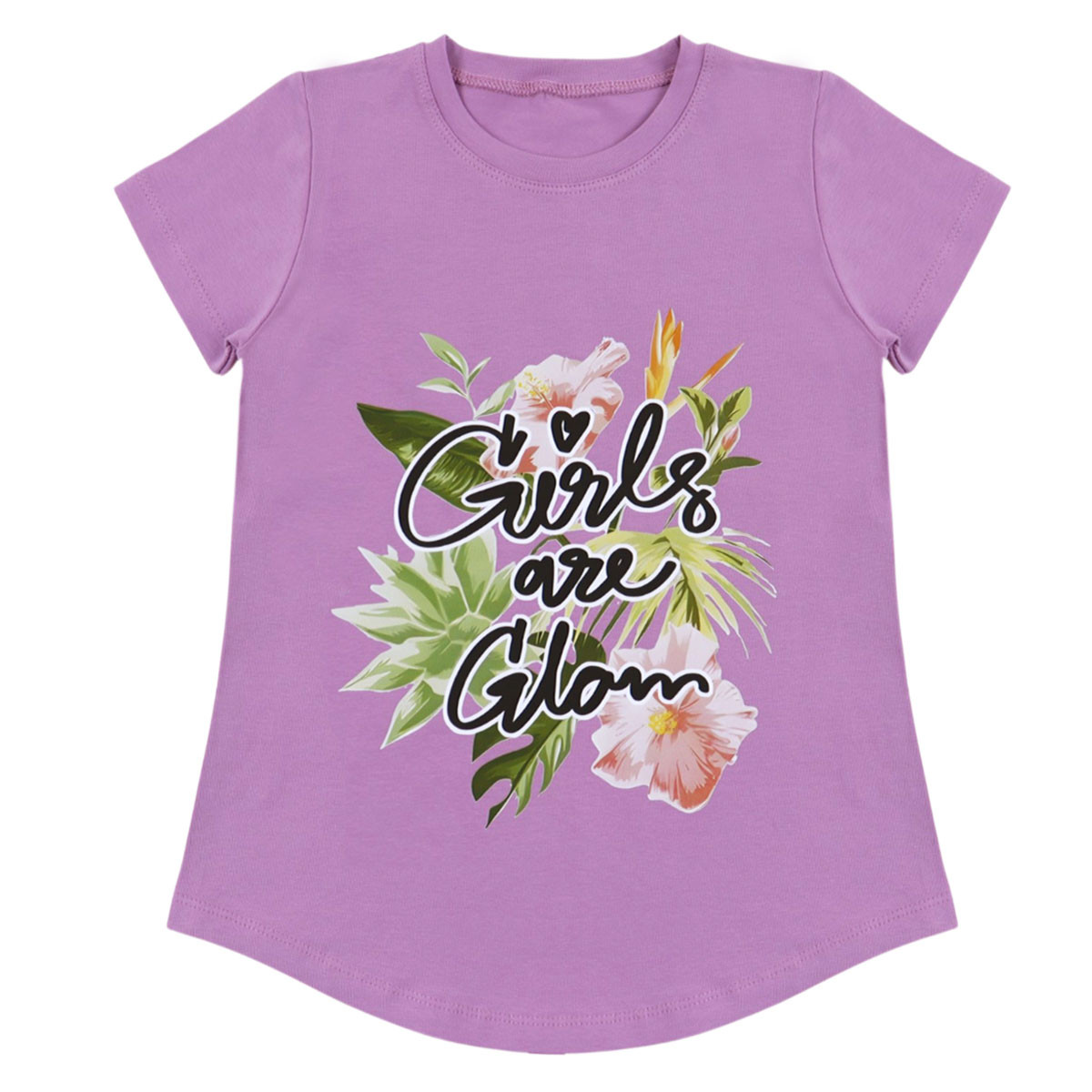 Детска тениска "Girl are glow"