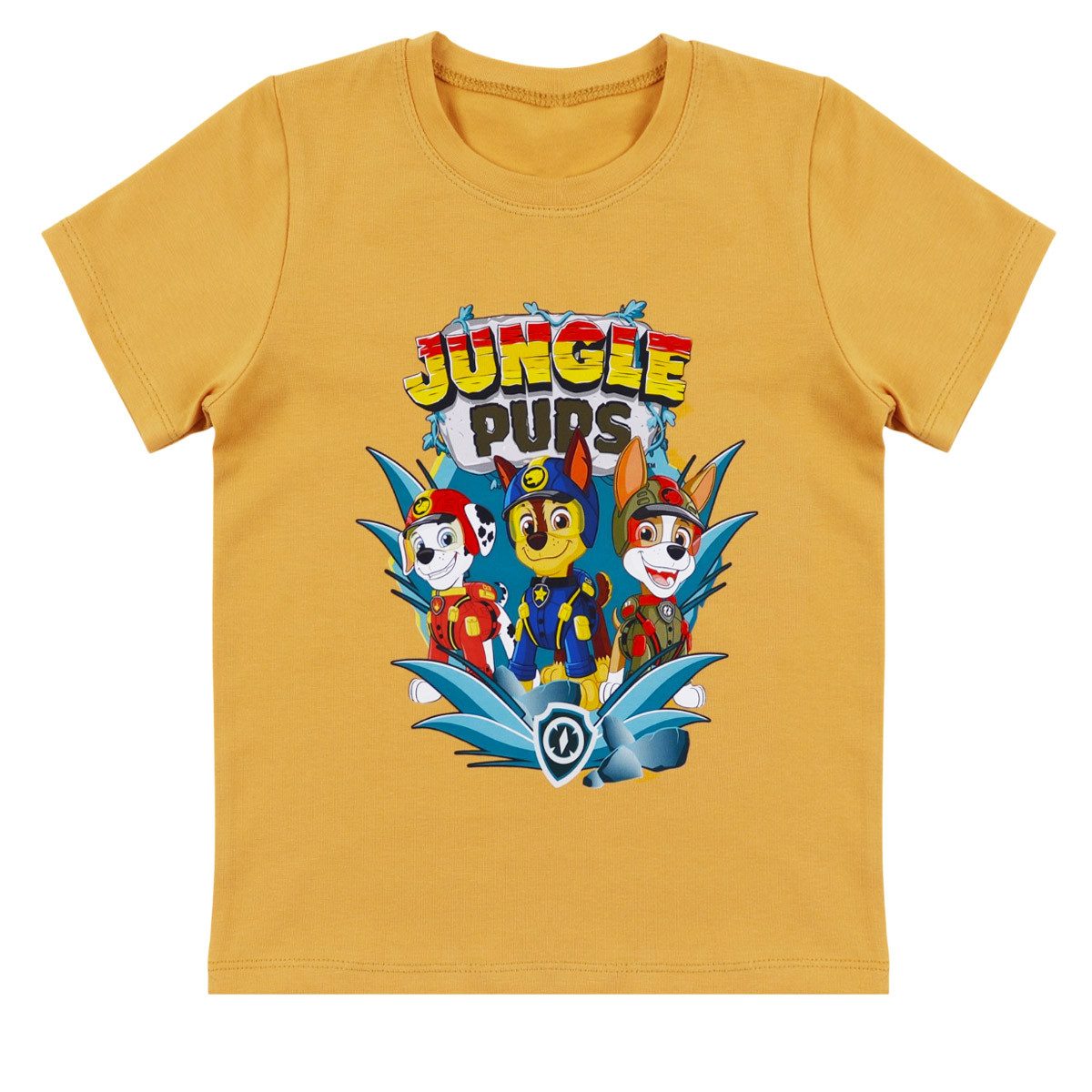 Детска тениска ''Jungle'' в горчица