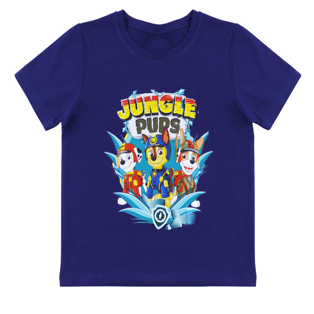 Детска тениска ''Jungle'' в тъмносиньо