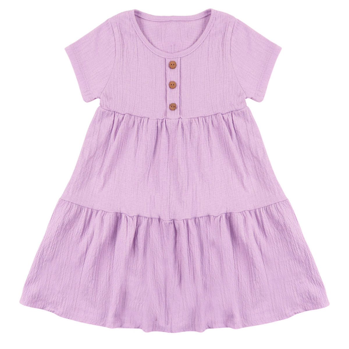 Лятна трикотажна рокля ''Жаклин'' в лилаво