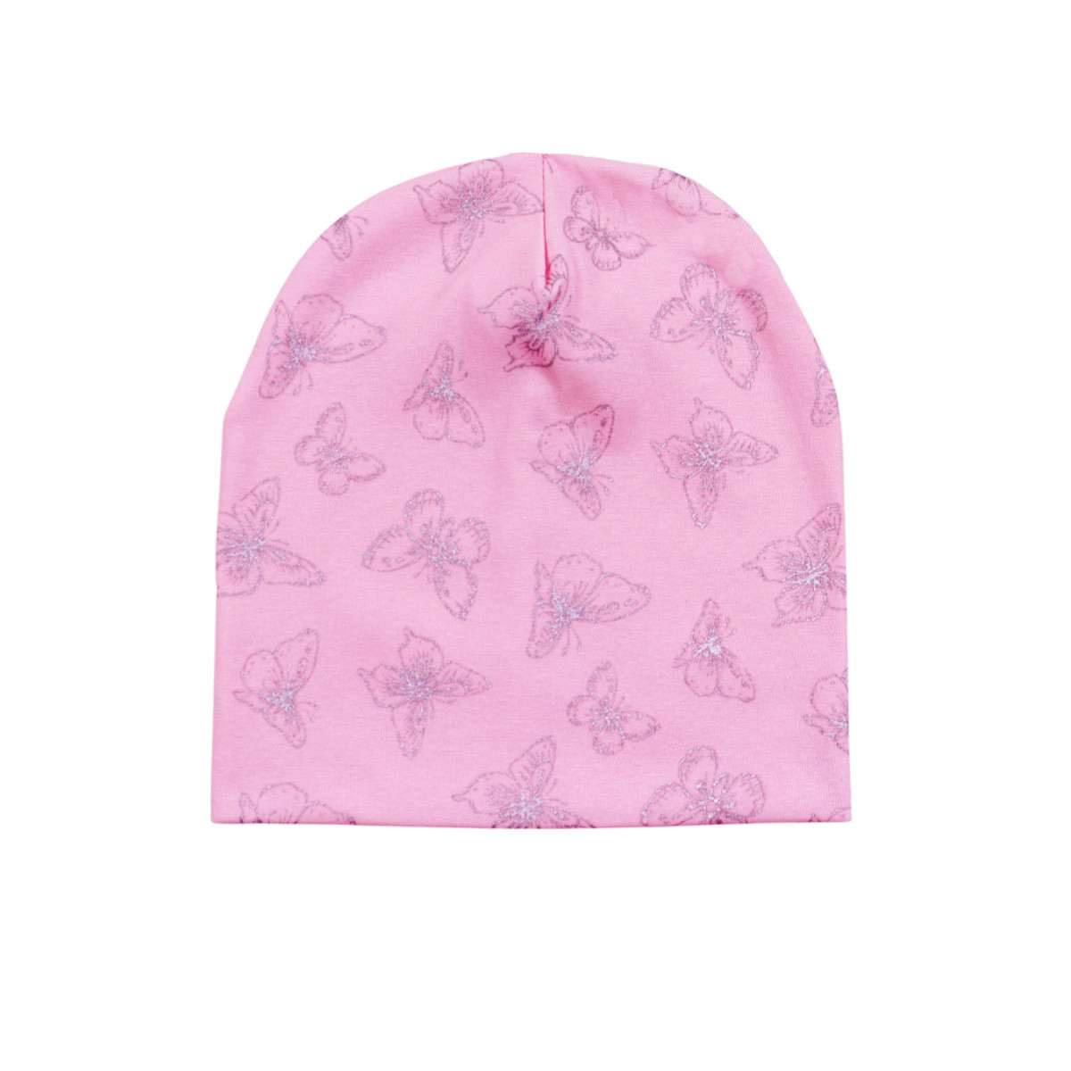 Трикотажна шапка ''Butterfly'' в розово