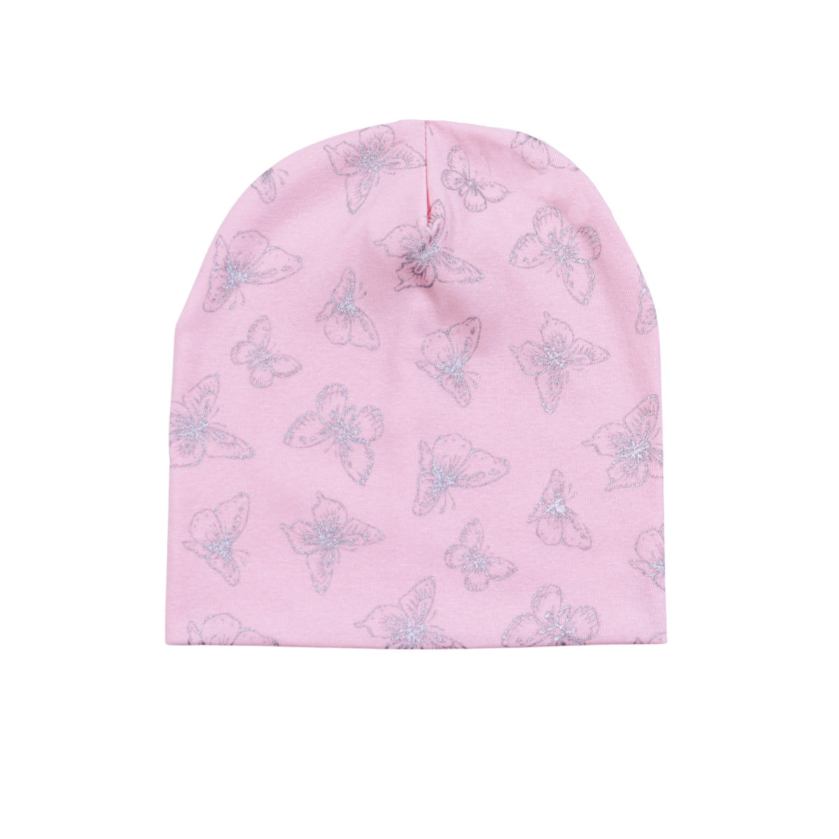 Трикотажна шапка ''Butterfly'' в светлорозово