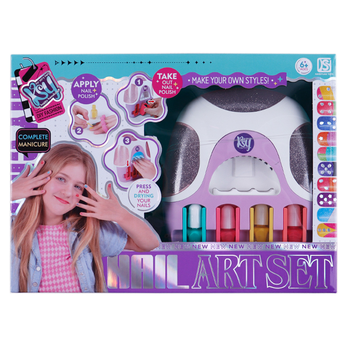 Детски комплект за маникюр 29 х 21 см