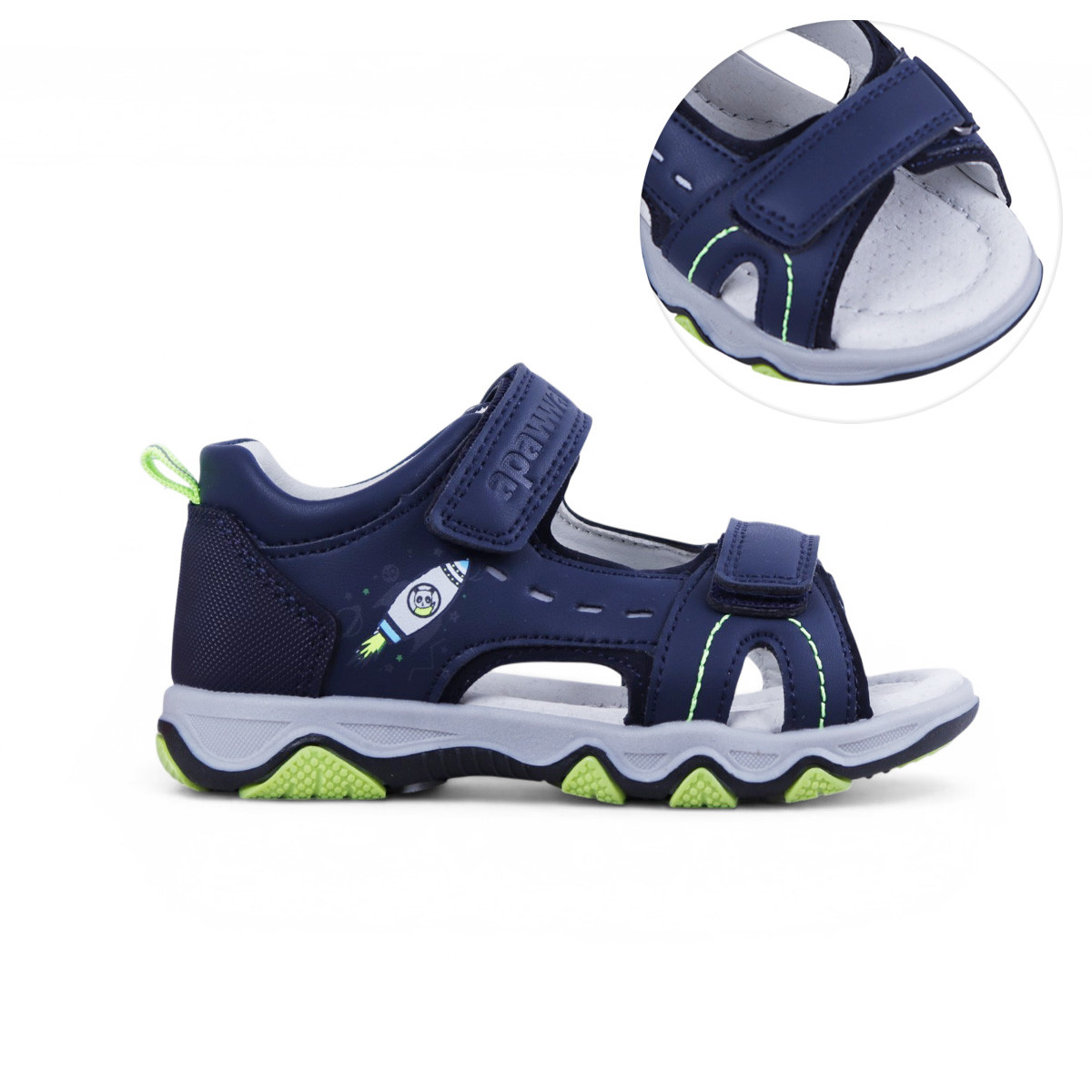 Детски анатомични сандали ''Cosmos'' в тъмносиньо