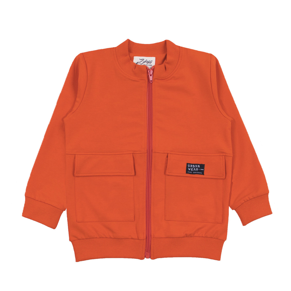 Детски суичер "Urban wear" в оранжево