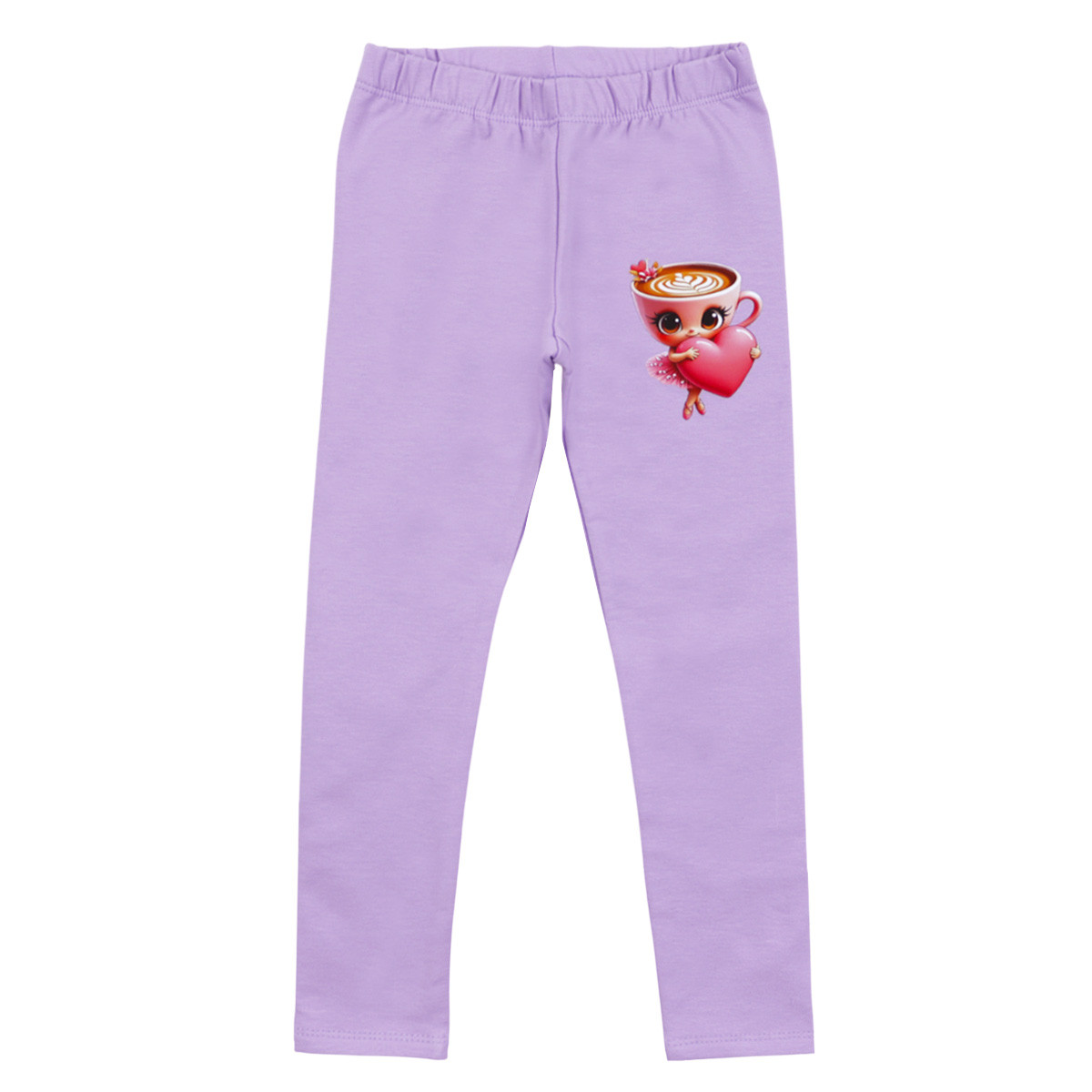 Детски ватиран клин "Sweet cappuccino" в лилаво