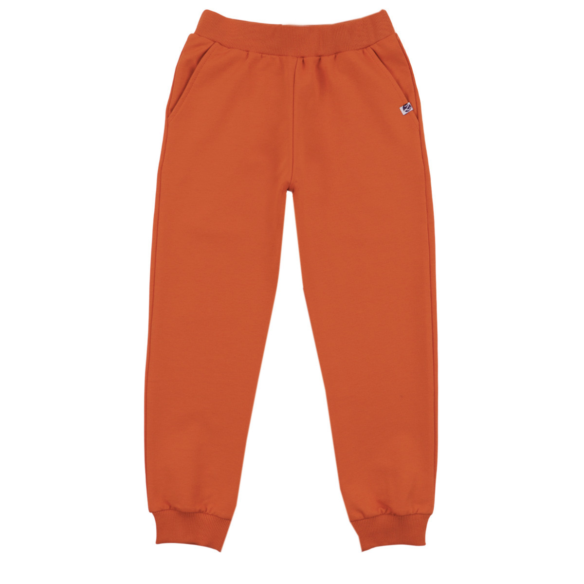 Детско оранжево спортно долнище