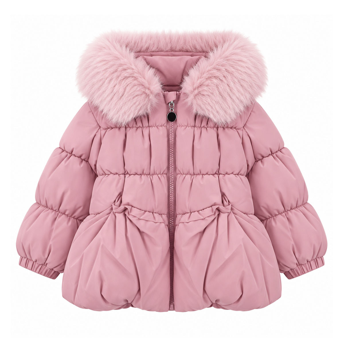Детско зимно яке "Style" в розово