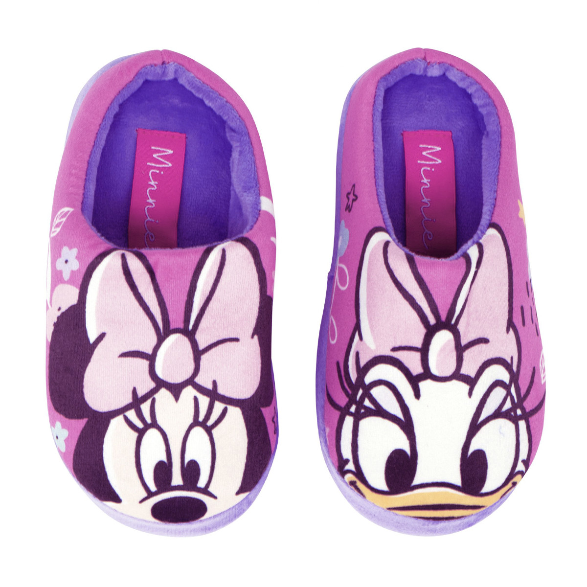 Детски домашни чехли "Mini & Daisy" в розово