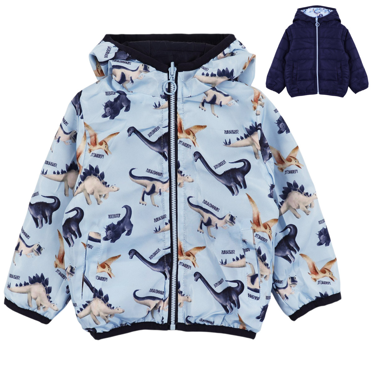 Двулицево преходно яке ''Raptor'' в светло и тъмносиньо