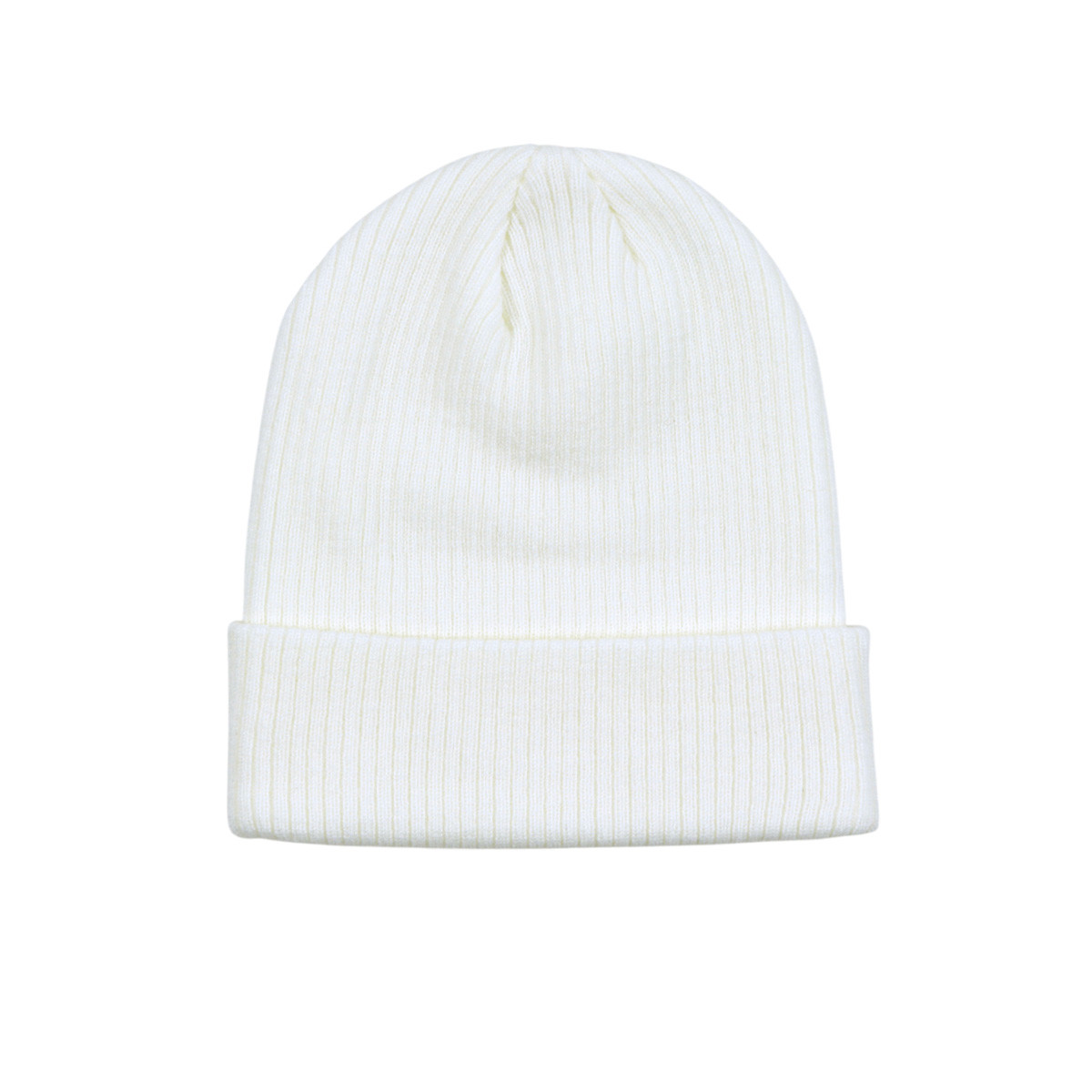 Двупластова зимна шапка в цвят крем 