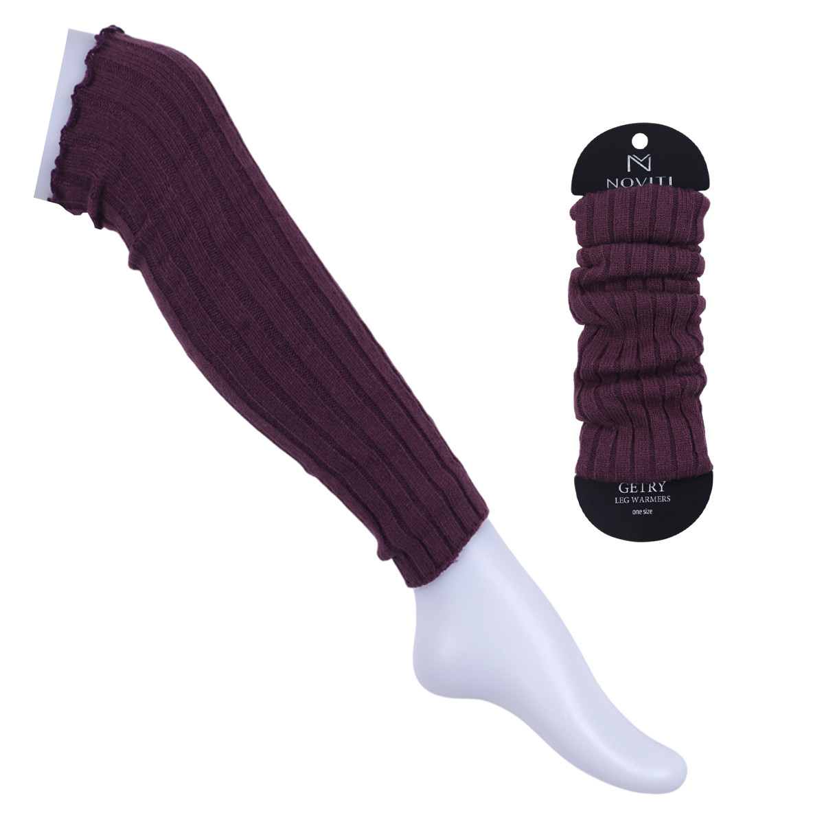 Детски гети от плетиво в тъмнолилаво