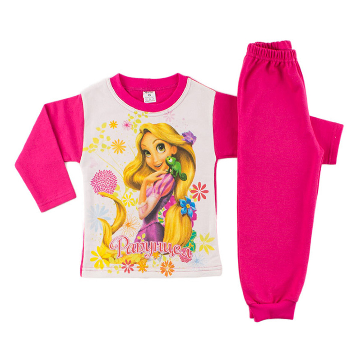 Детска ватирана пижама за момичета (3 - 6 год.)