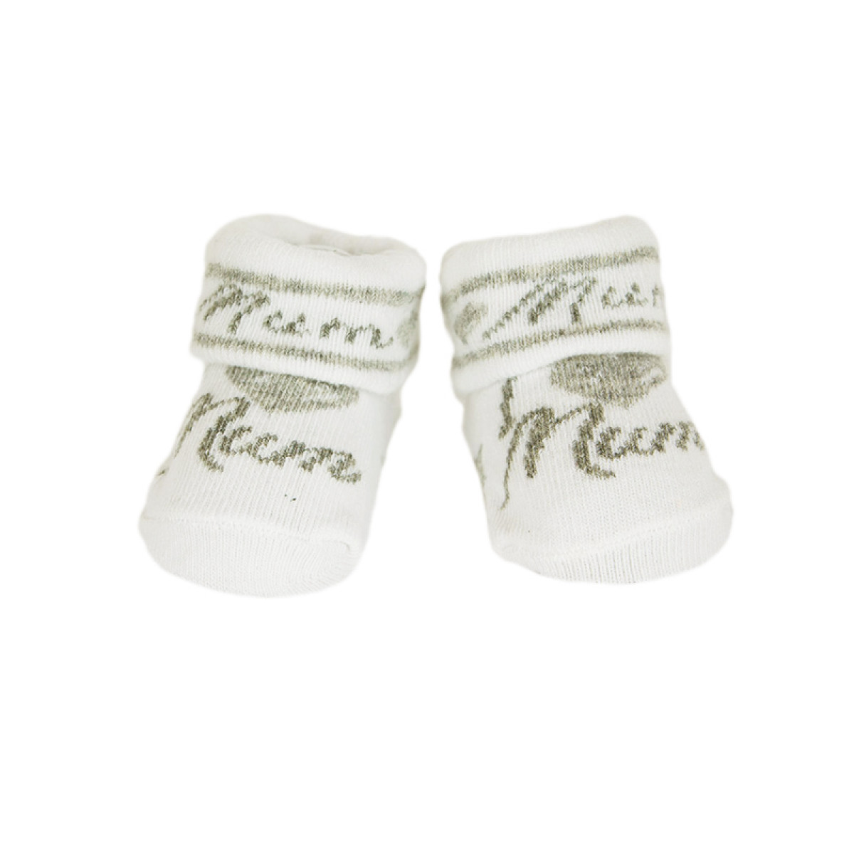 Бебешки къси чорапки "Mommy №1" (0 - 3 мес.)