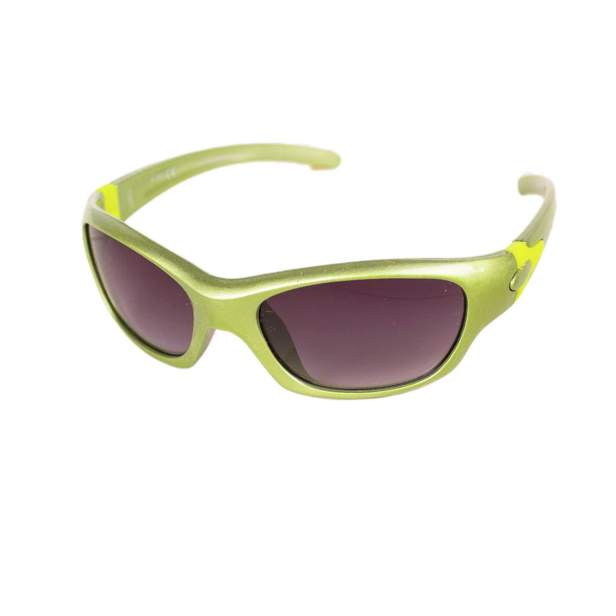 Слънчеви очила с рамка в цвят лайм UV 400