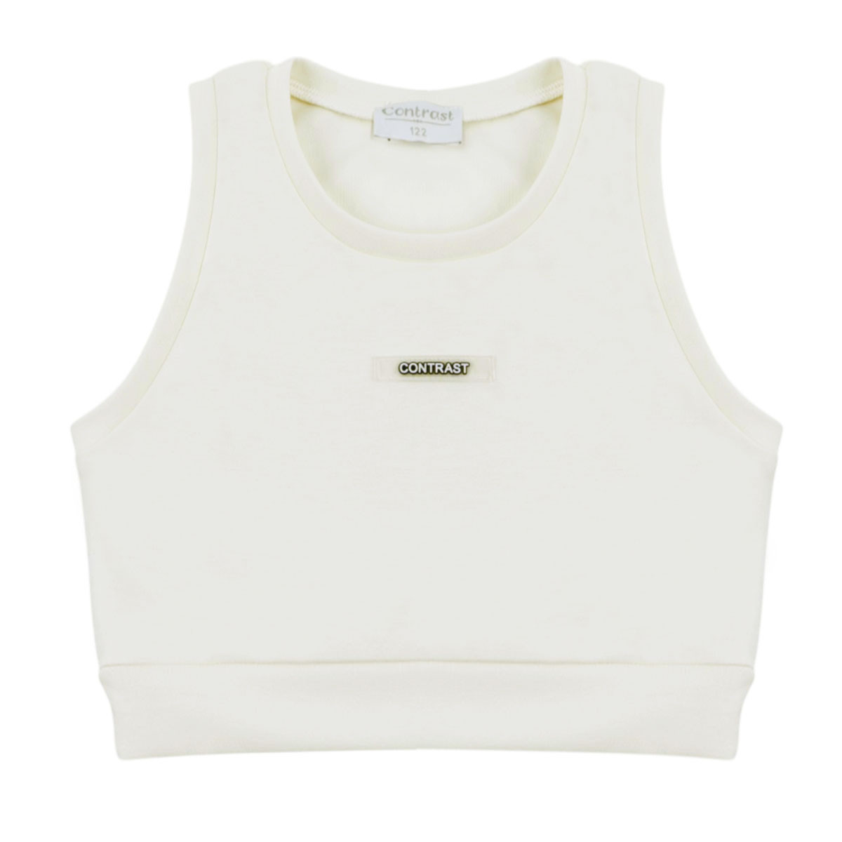 Къс детски топ в екрю