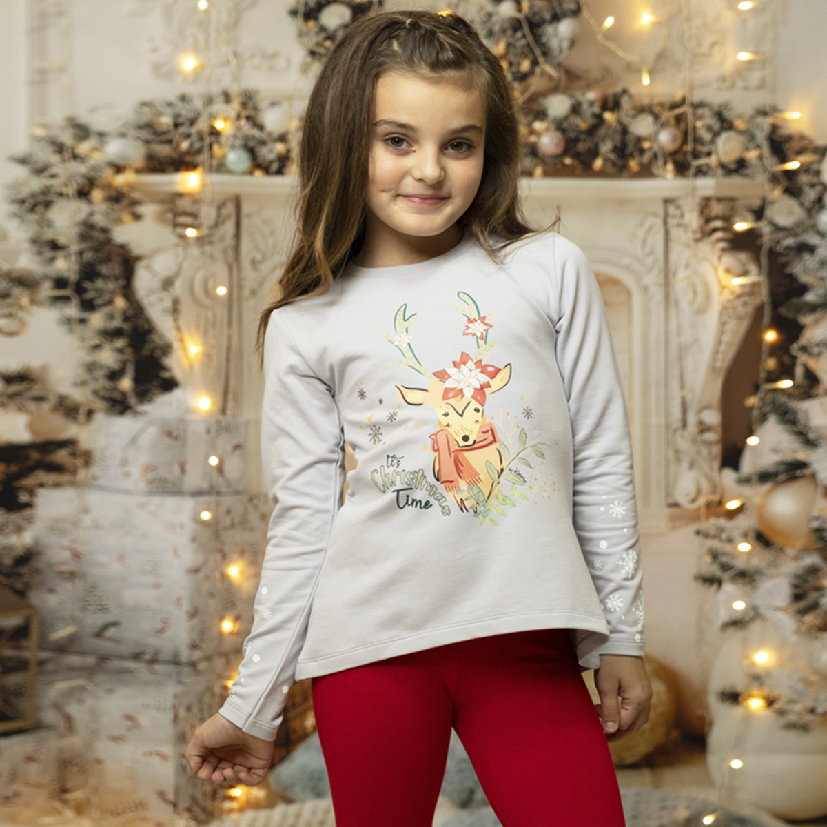 Коледна туника "It's Christmas time"