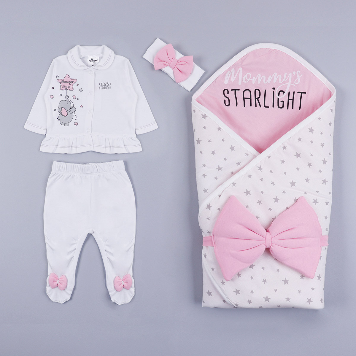 Комплект за изписване с порт бебе ''Starlight''