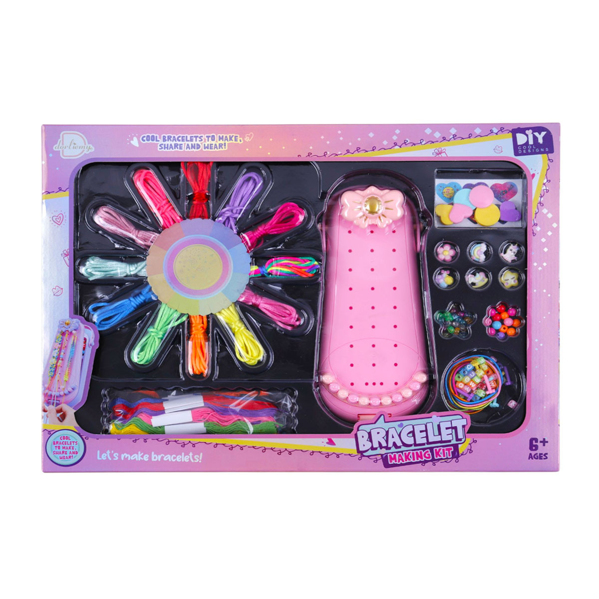 омплект за изработване на гривни със станче 44 х 32 см