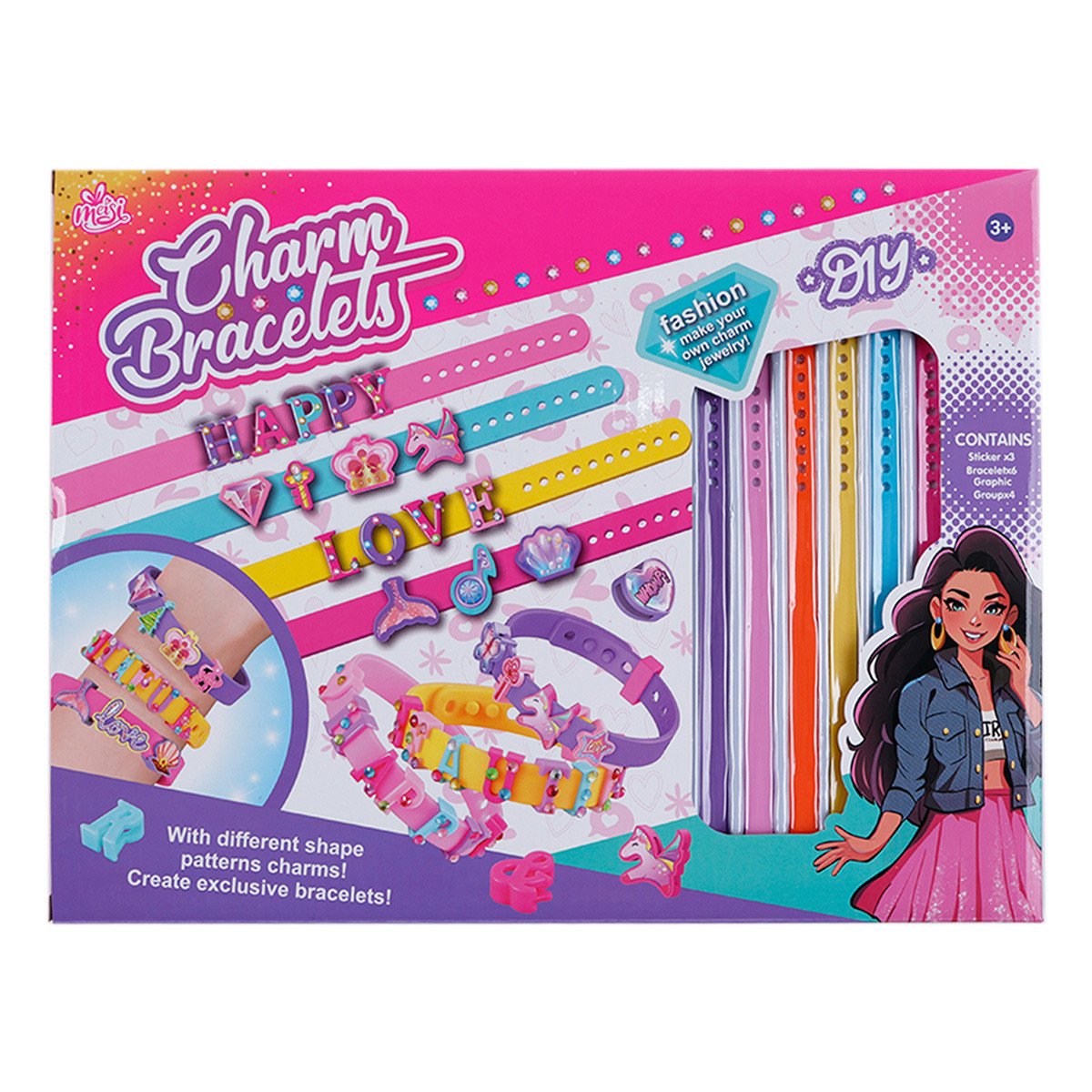 Креативен комплект за гривни 34 х 26 см