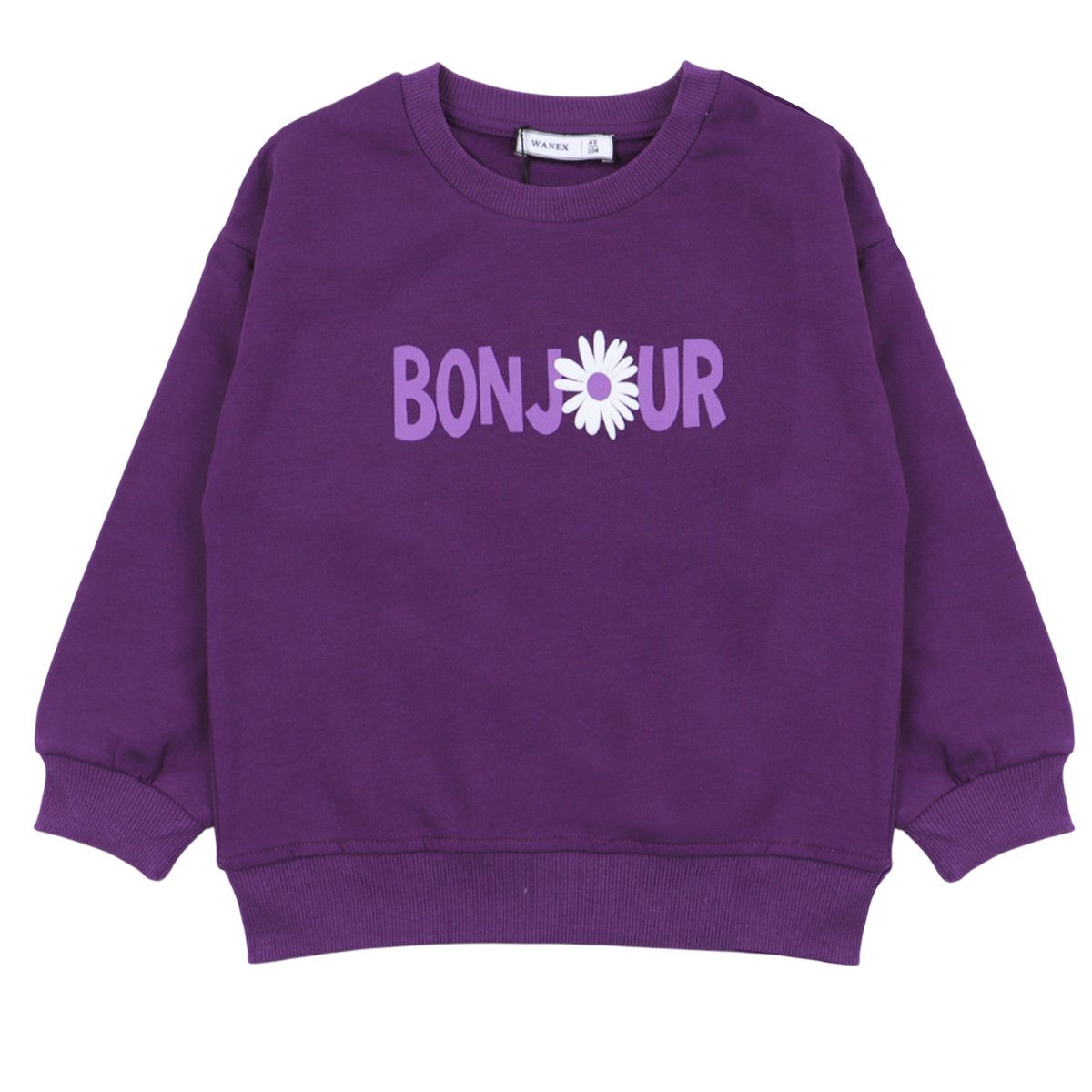 Леко ватитрана блуза "Bonjour"