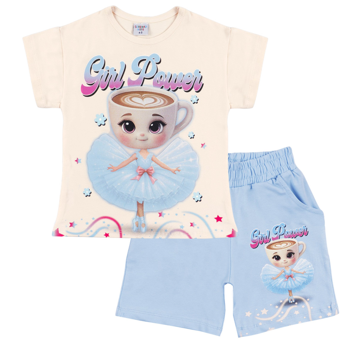 Детски летен комплект ''Girl power''