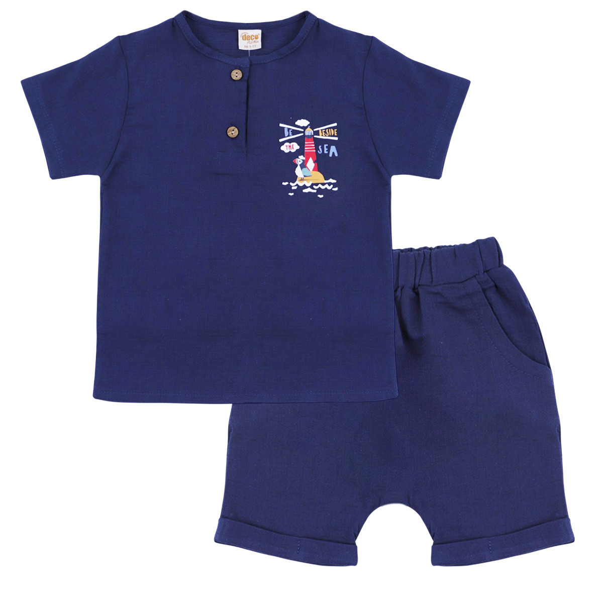 Летен комплект от памучен муселин