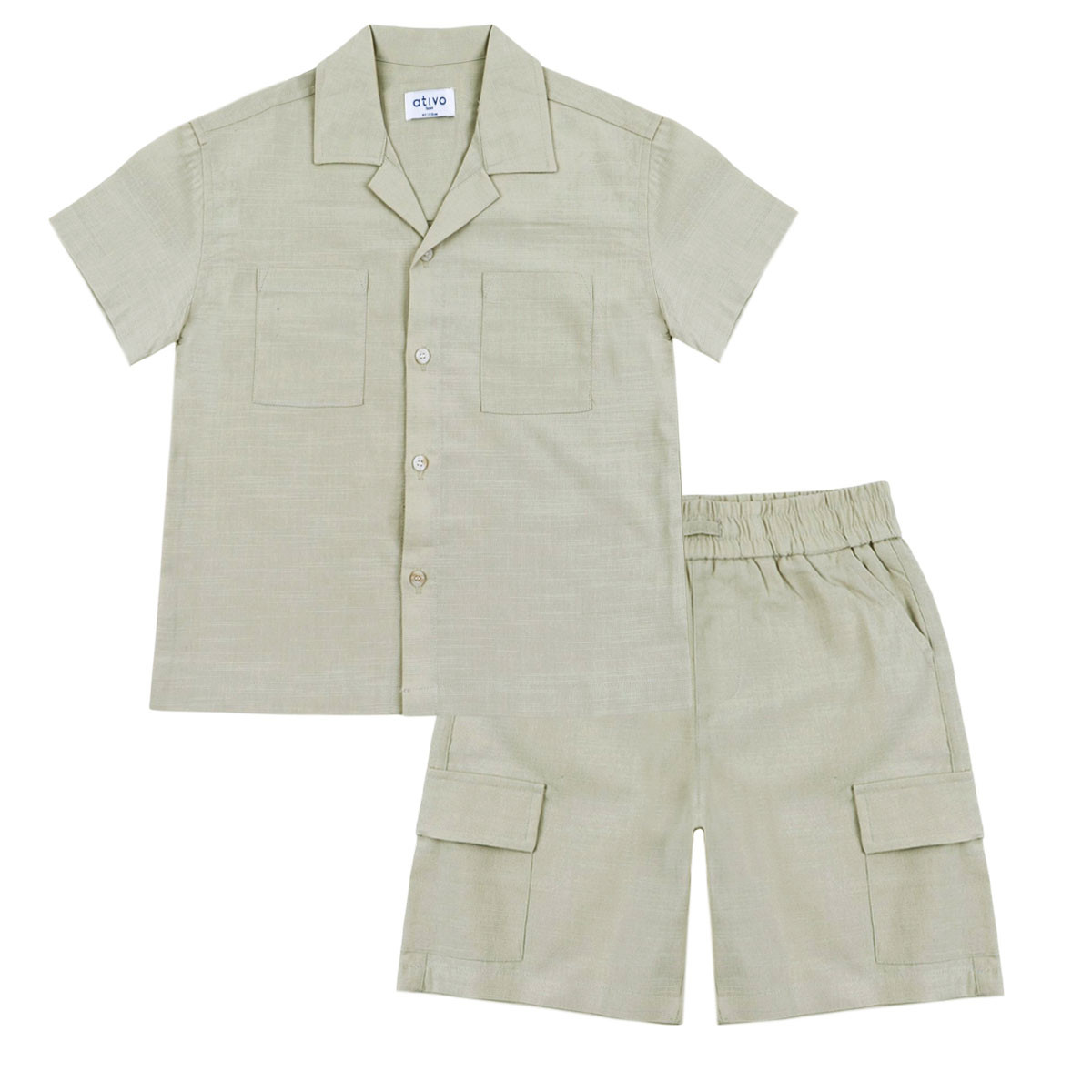 Летен комплект за момчета с риза