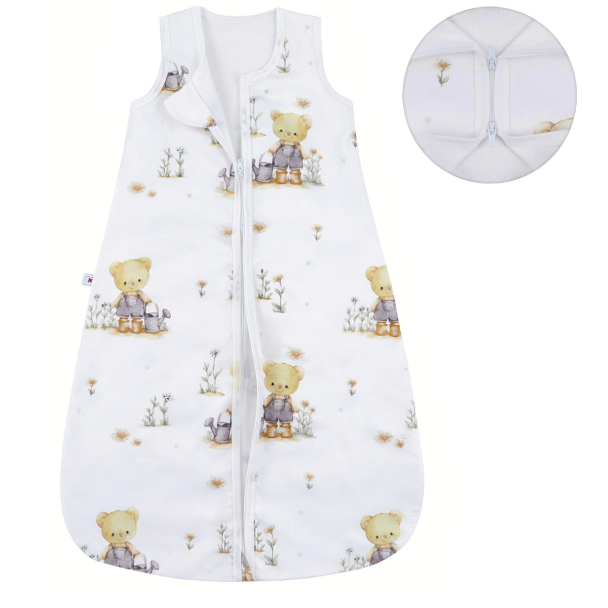 Летен спален чувал с двупосочен цип ''Gardener''