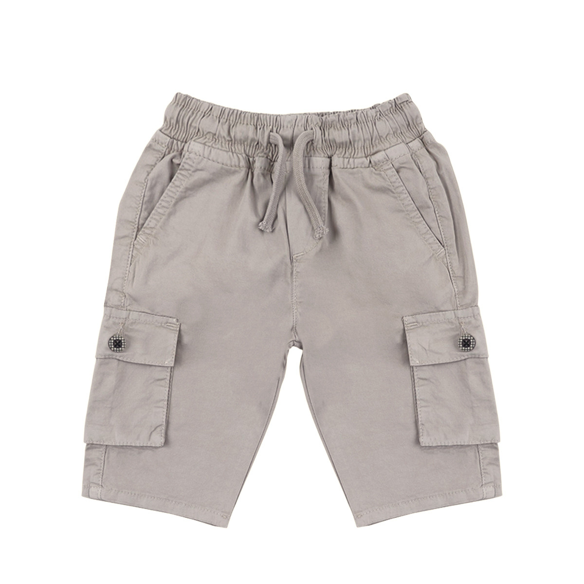 Къси карго панталони в бежово