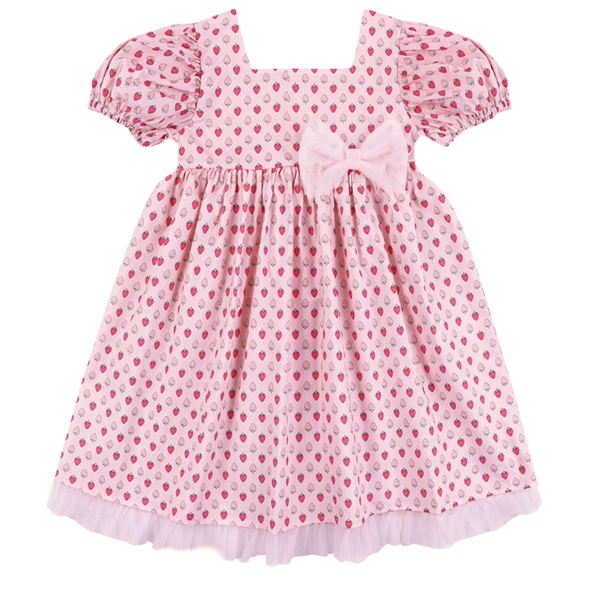Лятна детска рокля "Strawberry"