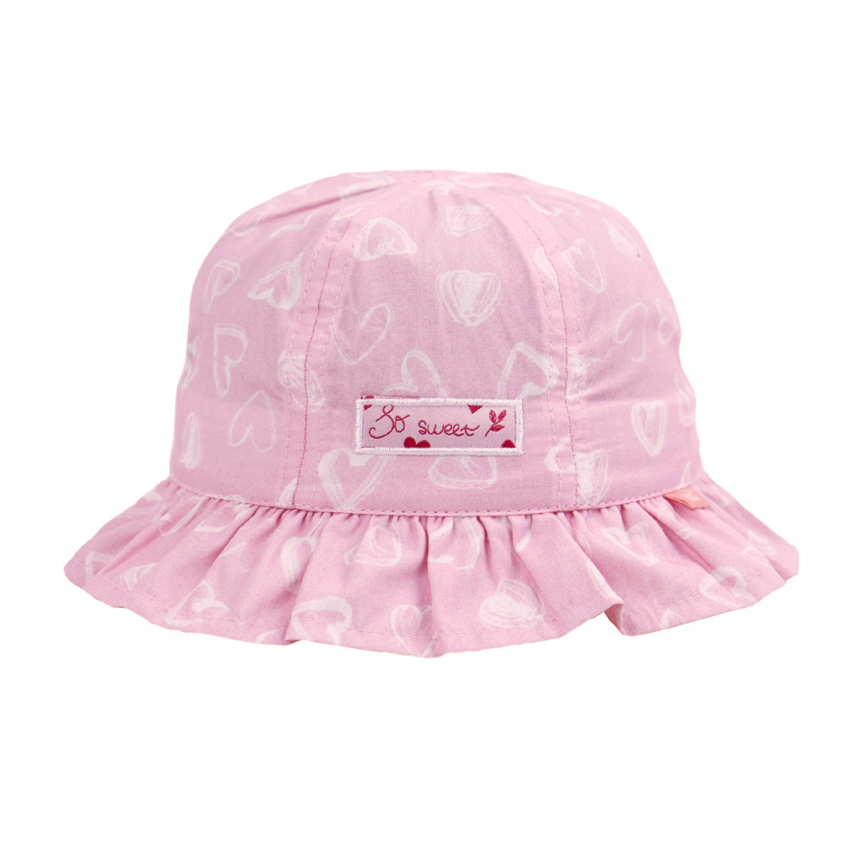Детска лятна шапка ''So sweet'' в розово