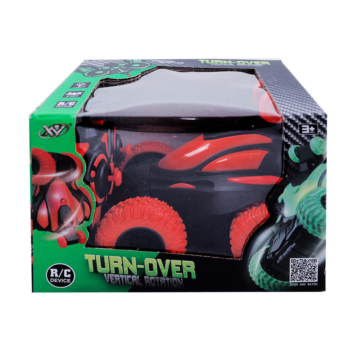 Луда кола с дистанционно управление в оранжево 16 х 12 см.