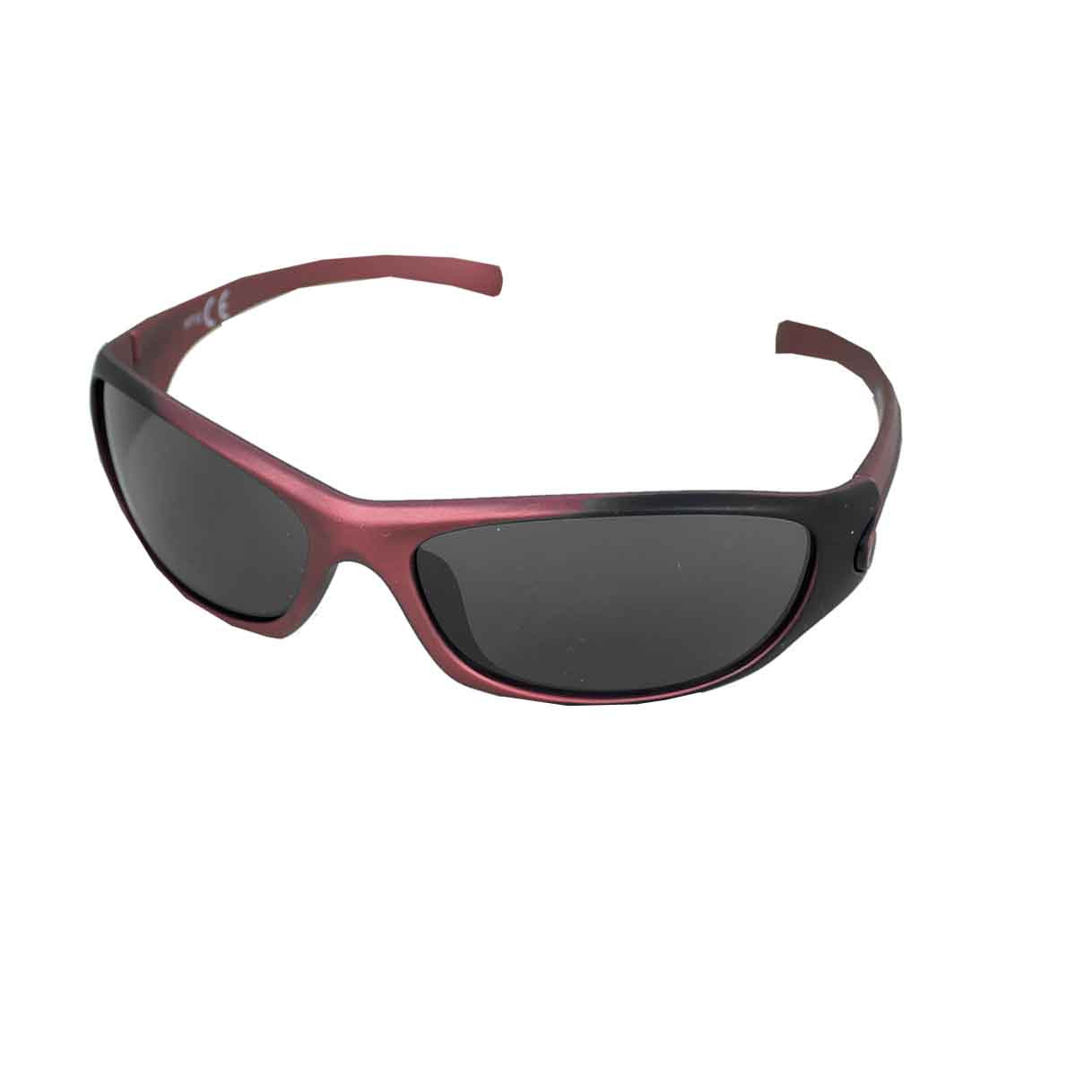 Слънчеви очила с червено-черна  рамка UV 400 
