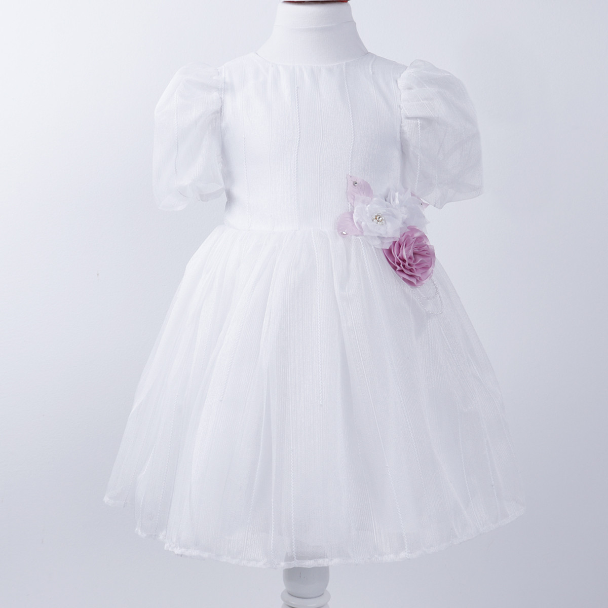 Официална рокля "Сабрина" в бяло