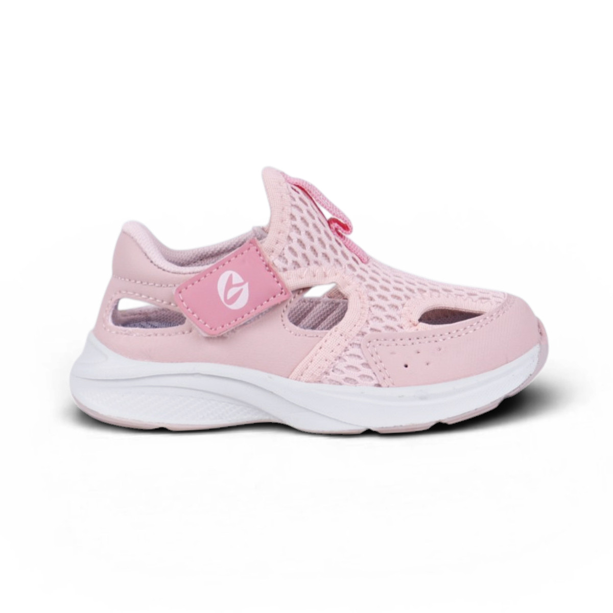 Леки отворени маратонки в розово