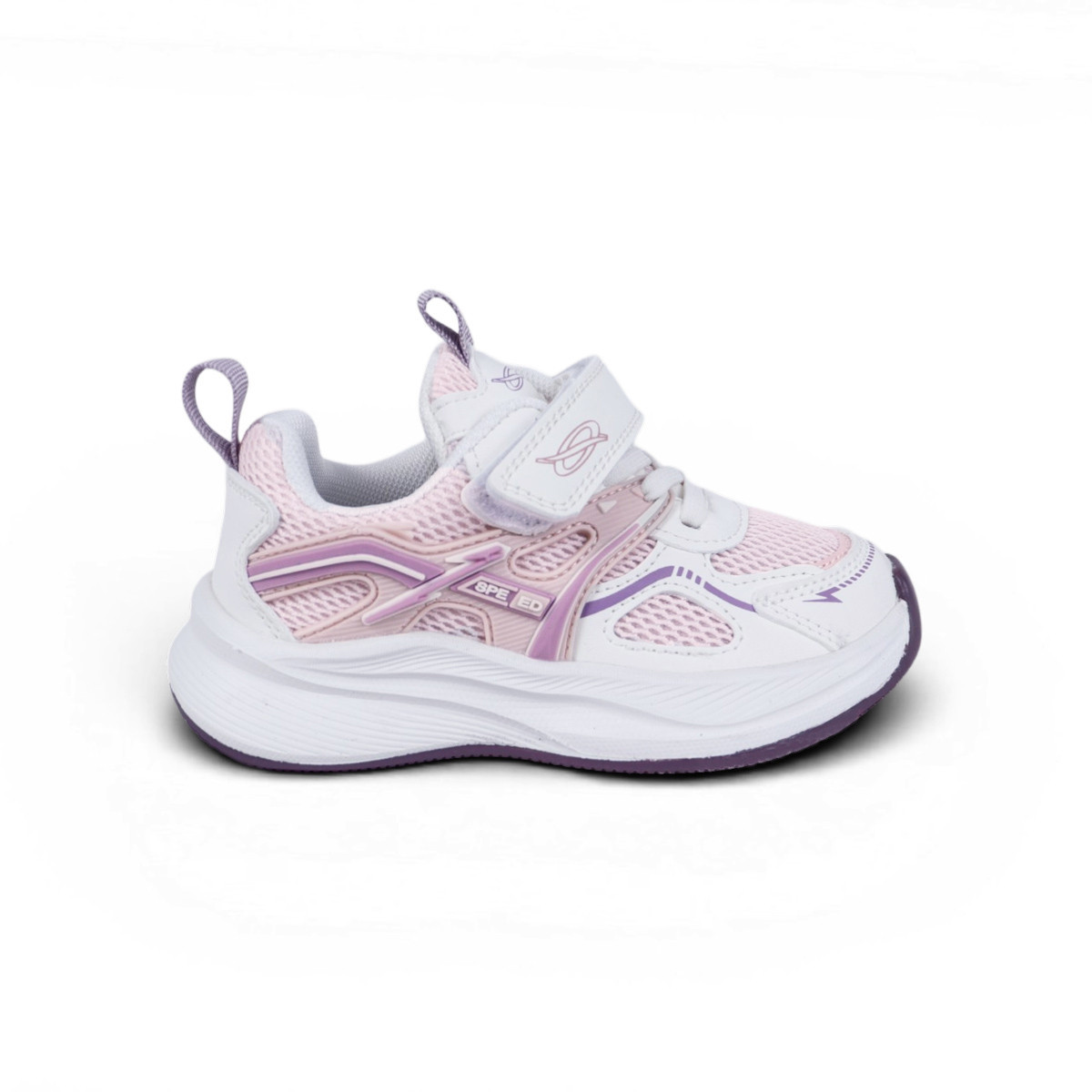 Леки дишащи маратонки в крем и розово