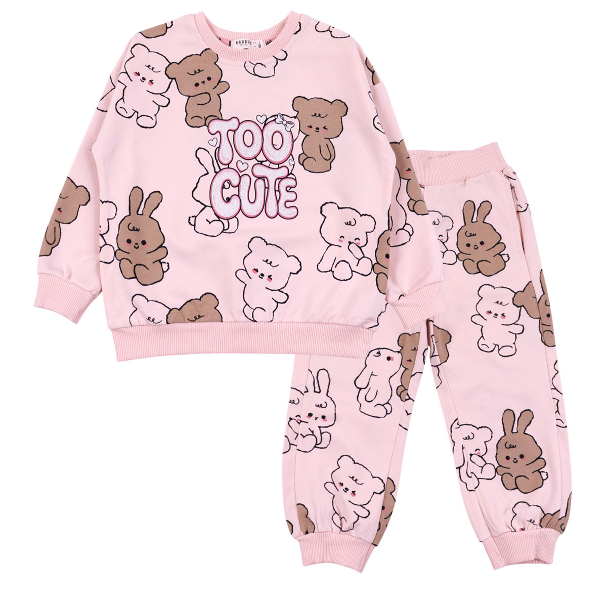 Плътен детски комплект "Too cute"