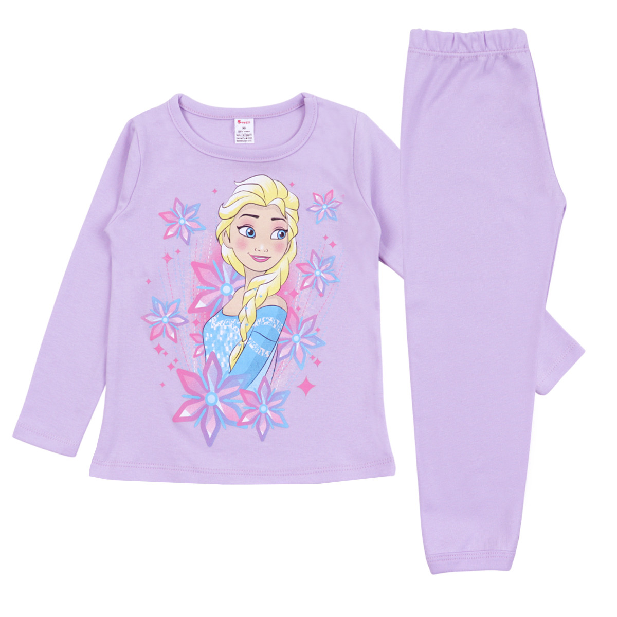 Плътна памучна пижама "Ice girl"