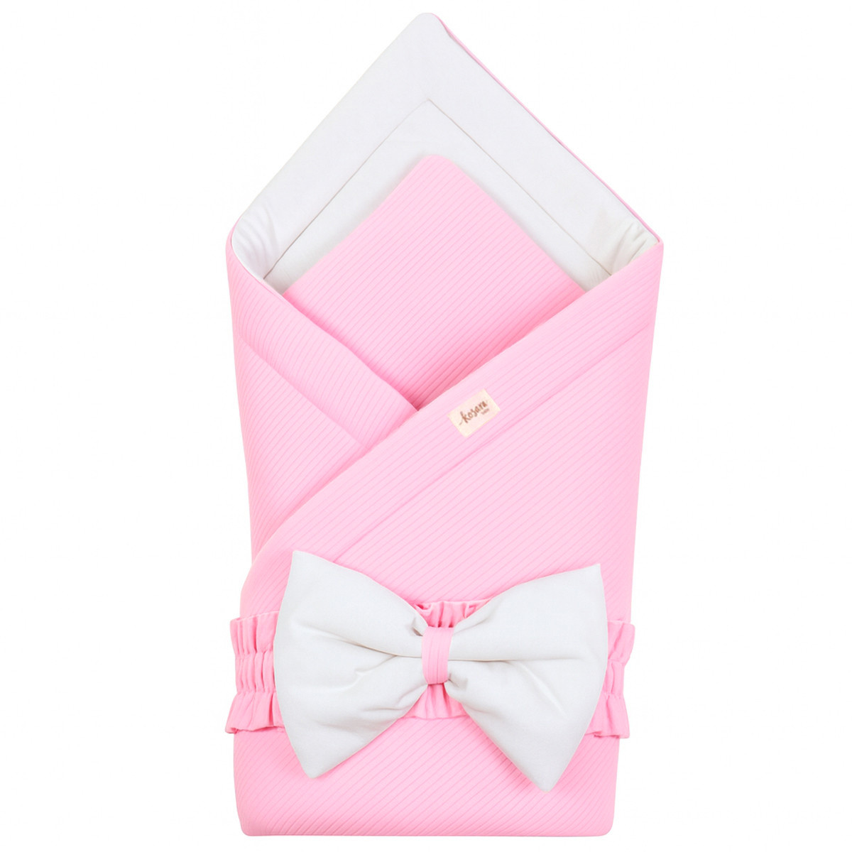 Портбебе за изписване "Happy day" в розово