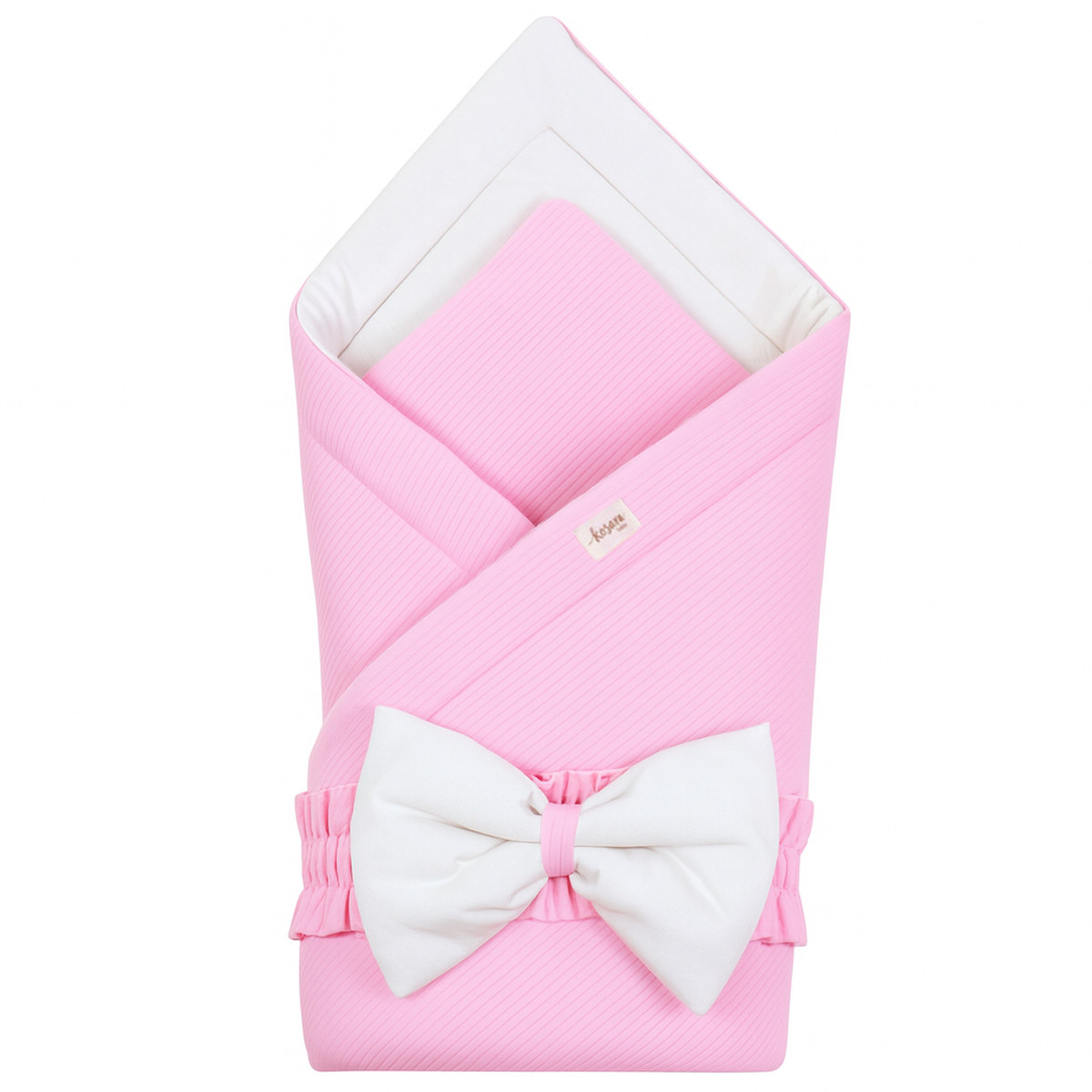 Портбебе за изписване "Happy day" в розово