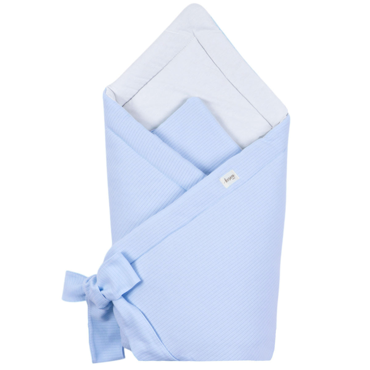 Портбебе за изписване "Happy day" в синьо