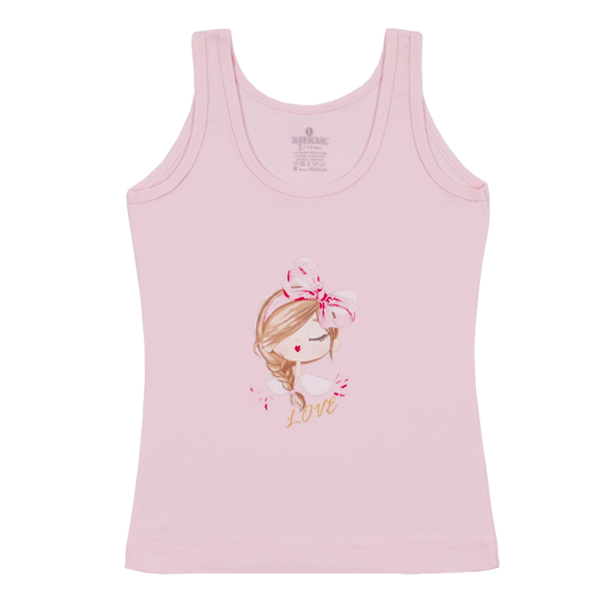 Потник за момичета "Cute girl" в розово