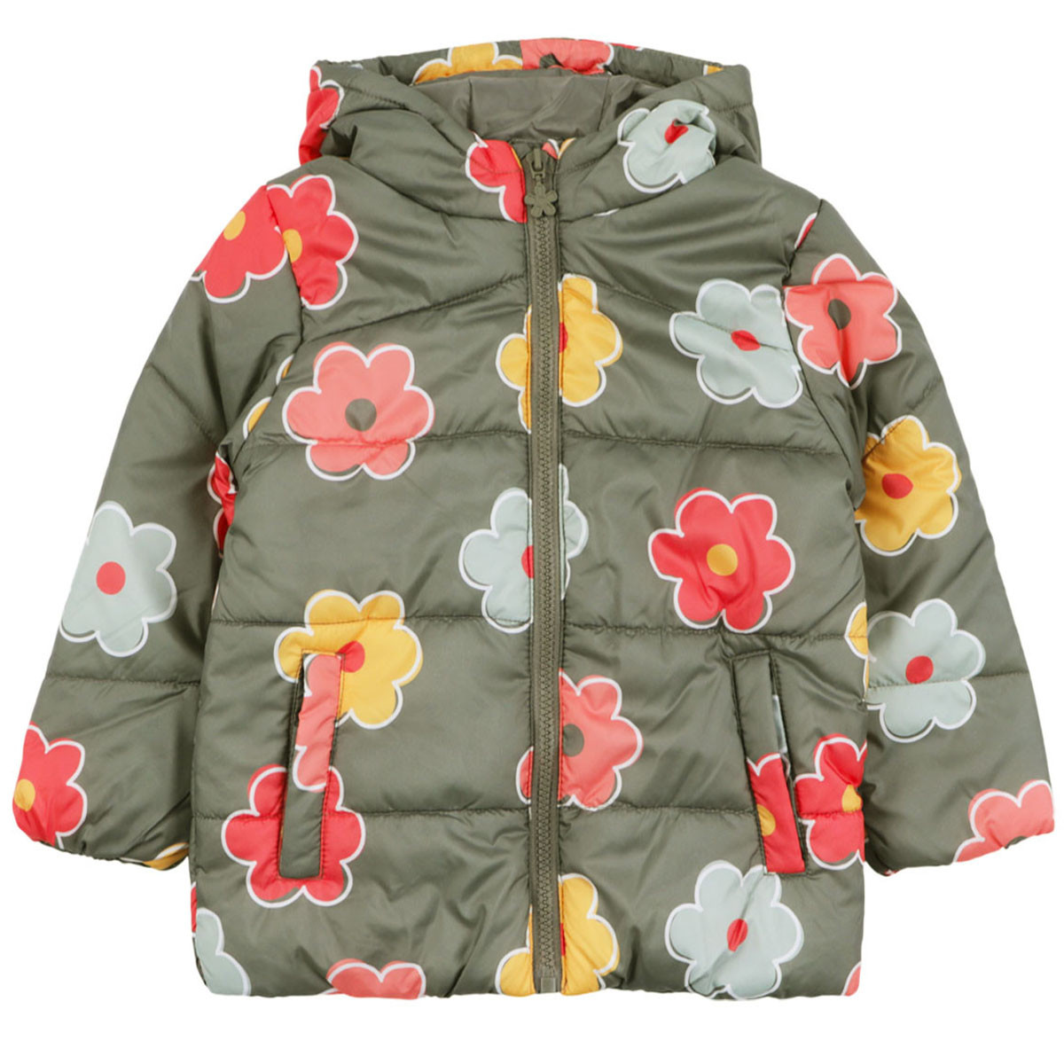 Преходно детско яке с цветчета