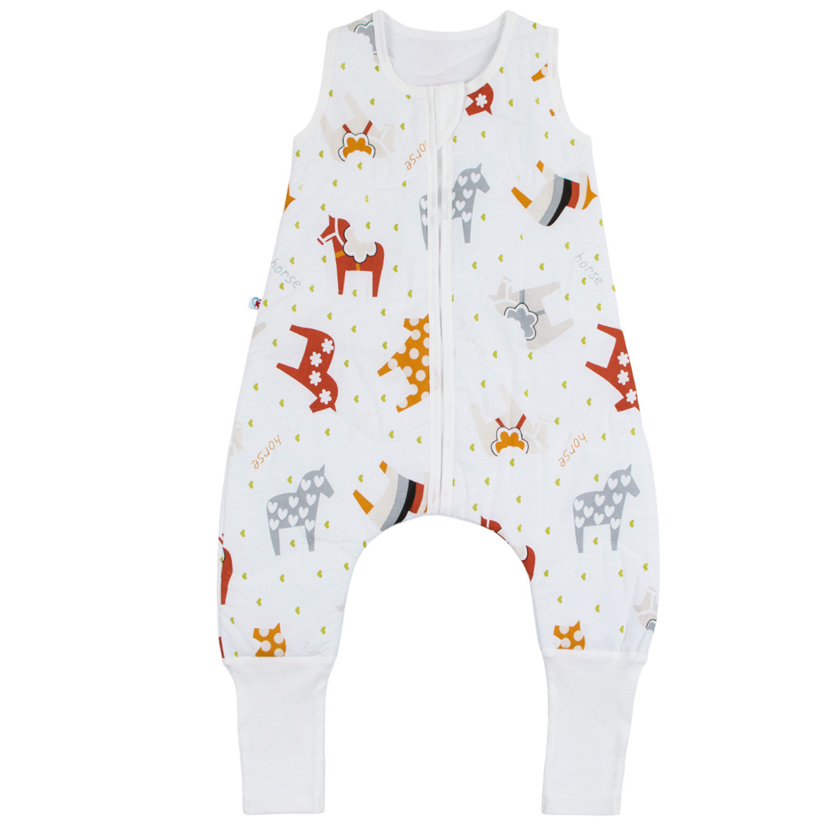 Пролетно-есенен спален чувал с крачета "Color horses"